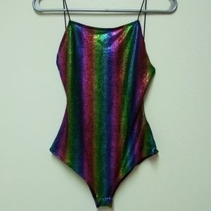 Rainbow bodysuit